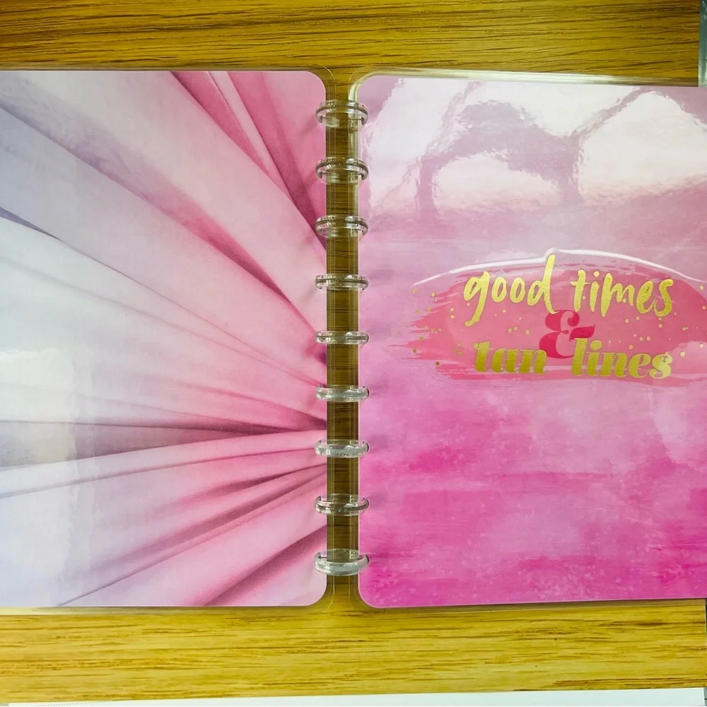 Happy planner classic size cover set wild and free Good times and tan lines